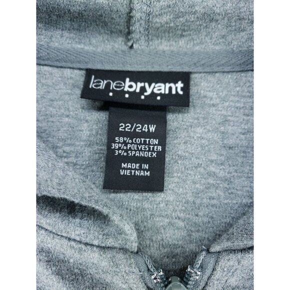 Lane Bryant Fashion Jacket Women's Plus Size 22/24 Gray - Picture 4 of 6